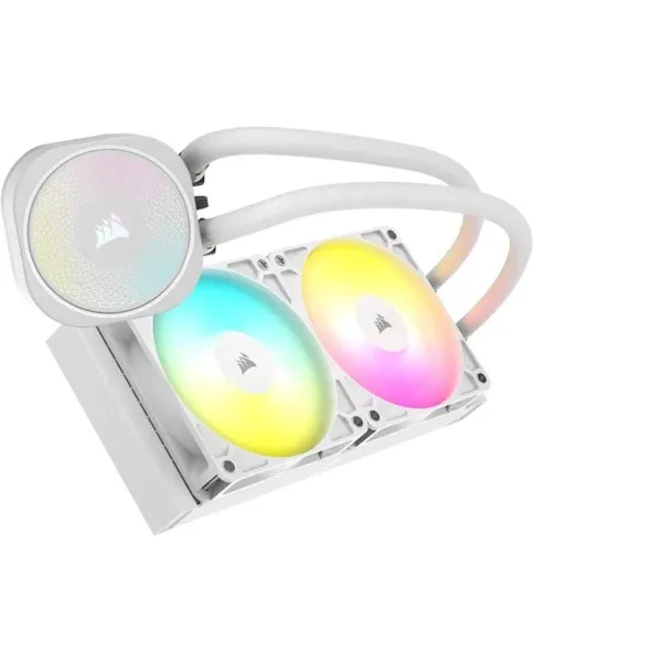 Cooler Procesor CORSAIR Nautilus 240 RS ARGB Alb - imagine 2