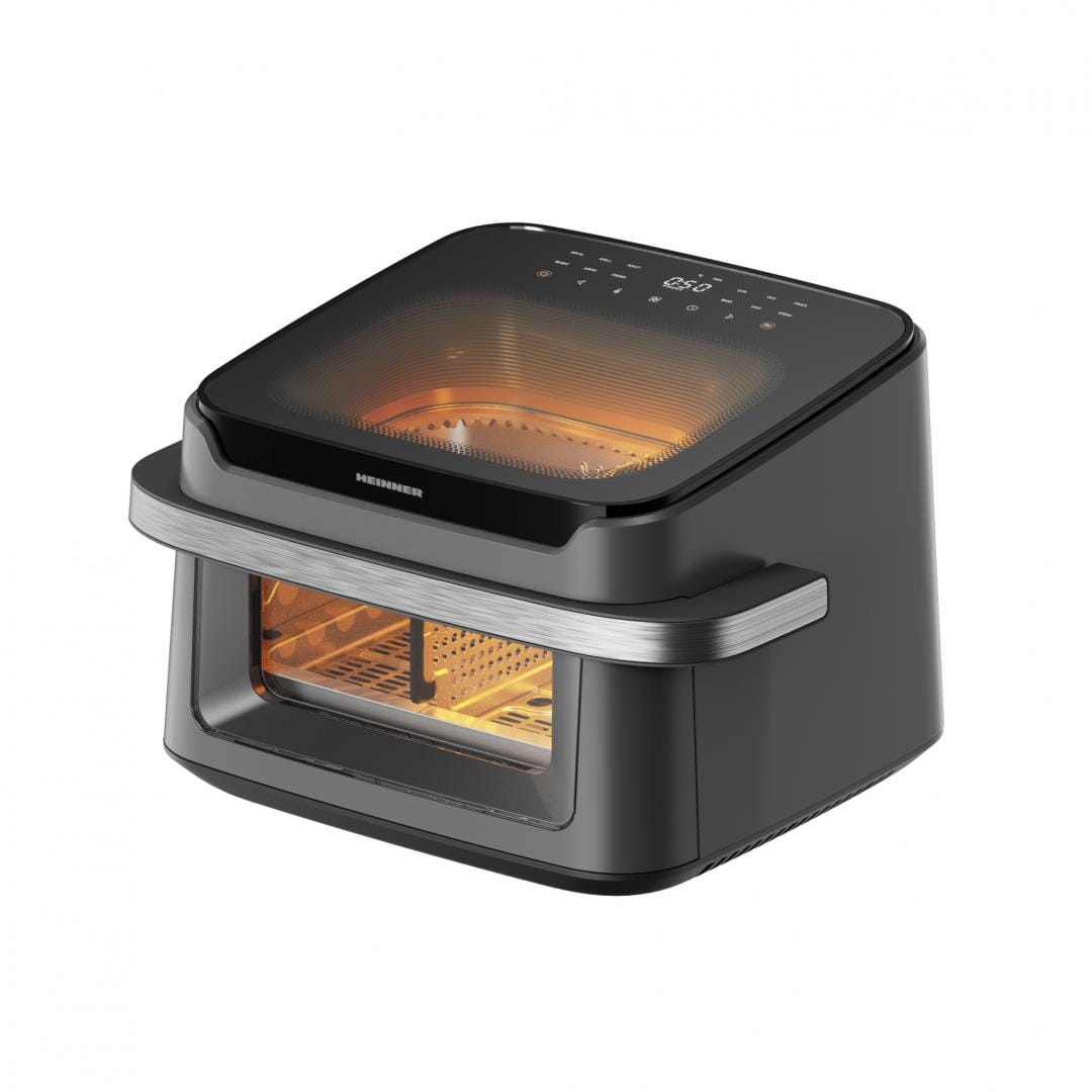 Friteuză Dublă cu Aer Cald HEINNER AirBake Revolution 10L 2200W Gri