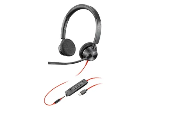Căști HP Blackwire 3325 USB-C Jack 3.5mm Negru 8X221AA