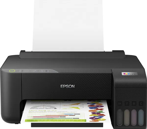 Imprimantă Inkjet EPSON L1270 CISS A4 Wi-Fi Negru