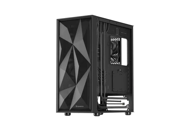 Carcasă PC GENESIS Diaxid 605F Mid Tower Negru