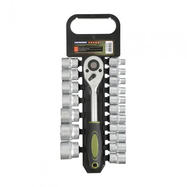 Trusă chei HEINNER 19 piese 1/2" CR-V CTSM019