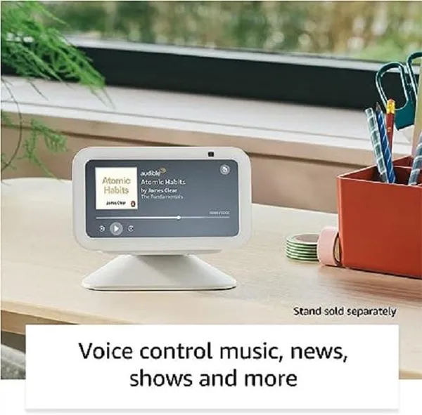 Smart Speaker AMAZON Echo Show 5 Gen 3 2023 Glacier White - imagine 3