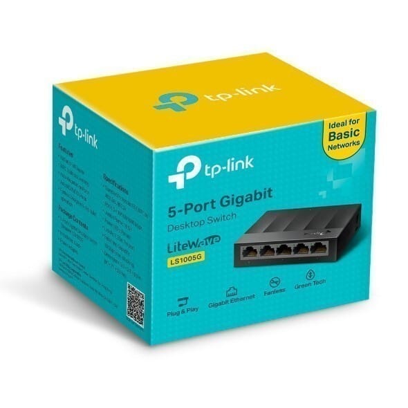 Switch TP-LINK LS1005G 5 Porturi Gigabit 10/100/1000 Mbps