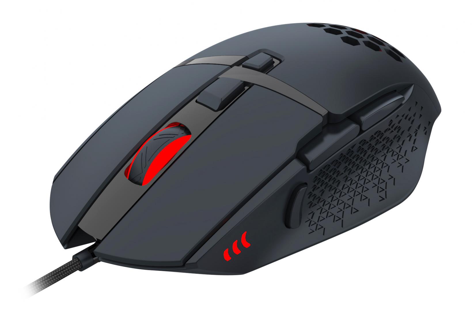 Mouse Gaming SERIOUX Tobis 1000-6400 DPI Sunplus 192 - imagine 2