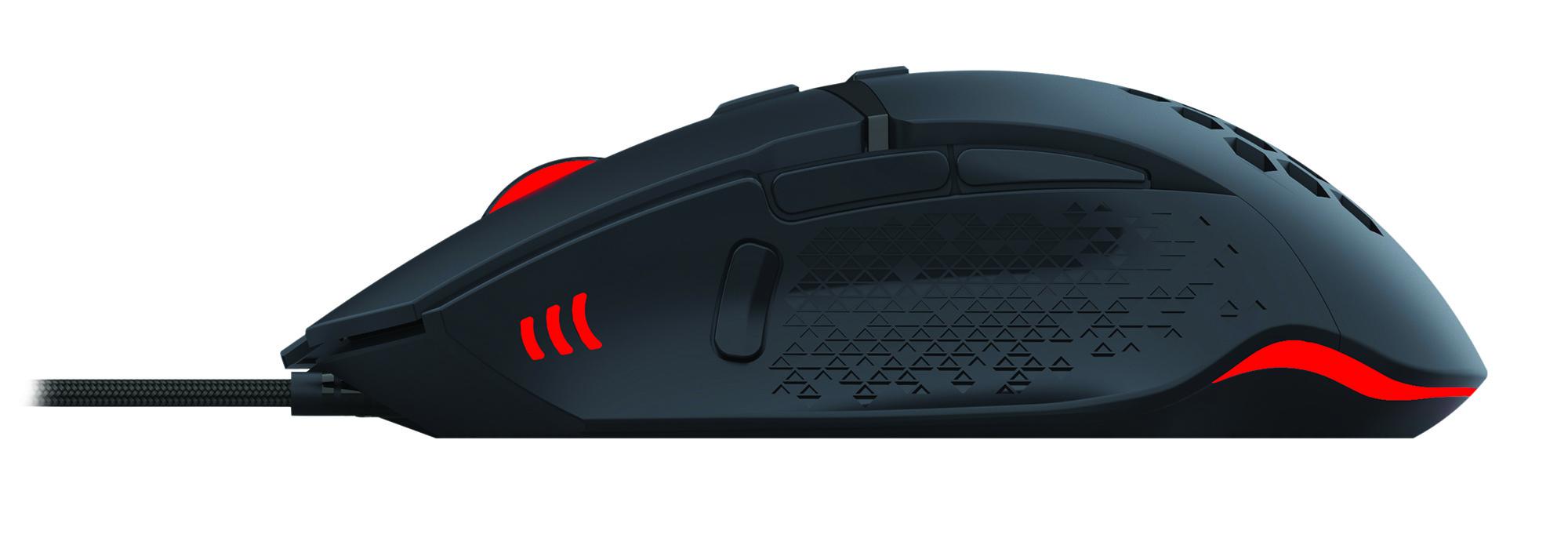 Mouse Gaming SERIOUX Tobis 1000-6400 DPI Sunplus 192 - imagine 4