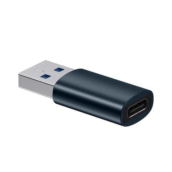 Adaptor BASEUS Ingenuity Series Mini OTG USB Type-C Albastru - imagine 2
