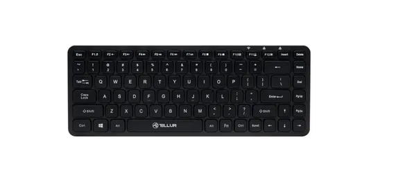 Tastatură TELLUR Mini Wireless Negru TLL491251