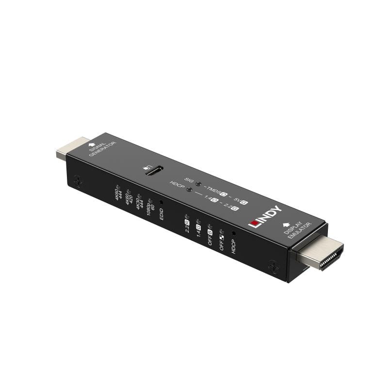 Emulator HDMI LINDY 4K60 Signal Generator și Display 18Gbps