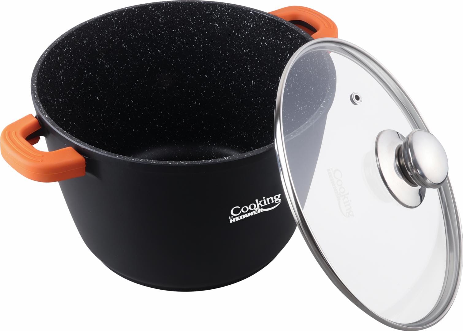 Oală HEINNER Dark Line aluminiu turnat 6.3 L
