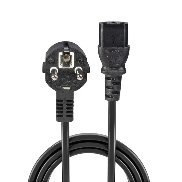 Cablu Alimentare LINDY Schuko IEC C13 3m Negru LY-30336 - imagine 3