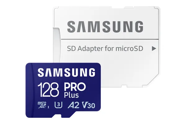 Card memorie SAMSUNG PRO Plus 128GB + Adapter - imagine 5