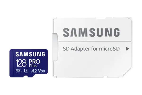 Card memorie SAMSUNG PRO Plus 128GB + Adapter - imagine 7