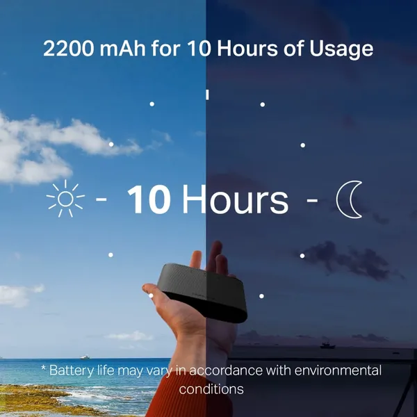 Router Wireless MERCUSYS MT110 4G LTE Portabil 2200mAh - imagine 5