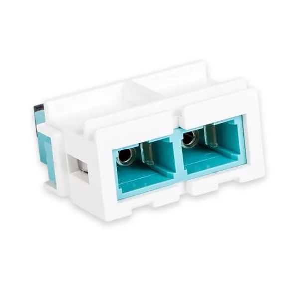 Adaptor NEXANS LANmark Duplex SC Multimode Aqua N205.619