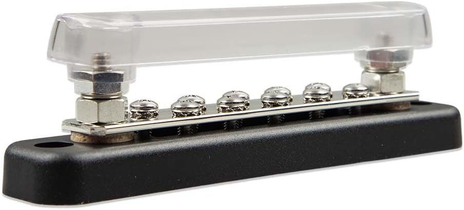 Busbar VICTRON ENERGY 150A 2P 10 Șuruburi cu Capac