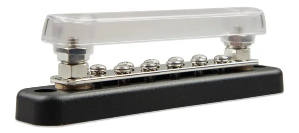 Busbar VICTRON ENERGY 150A 2P 10 Șuruburi cu Capac - imagine 3