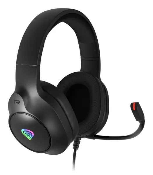 Căști Gaming GENESIS Neon 213 Microfon RGB Negru