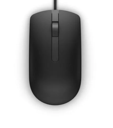 Mouse DELL MS116 Negru USB Optic 1000 DPI - imagine 2