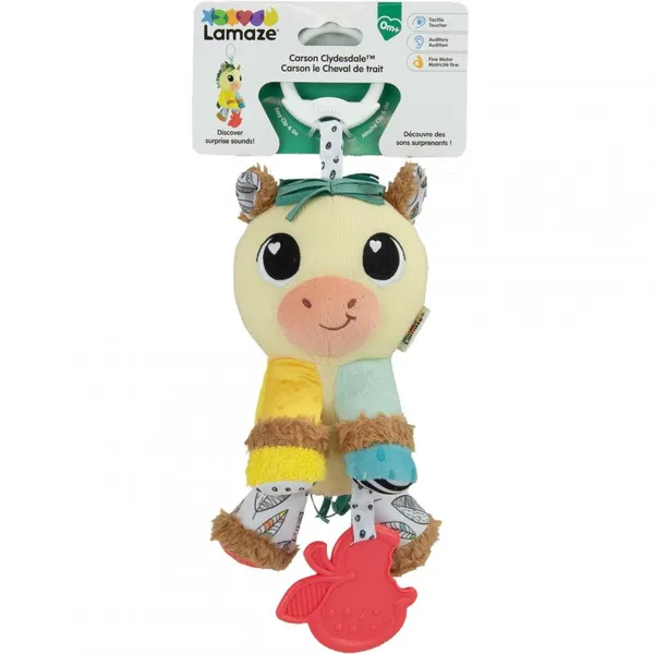 Jucărie TOMY Lamaze Caluțul Carson Clip&Go