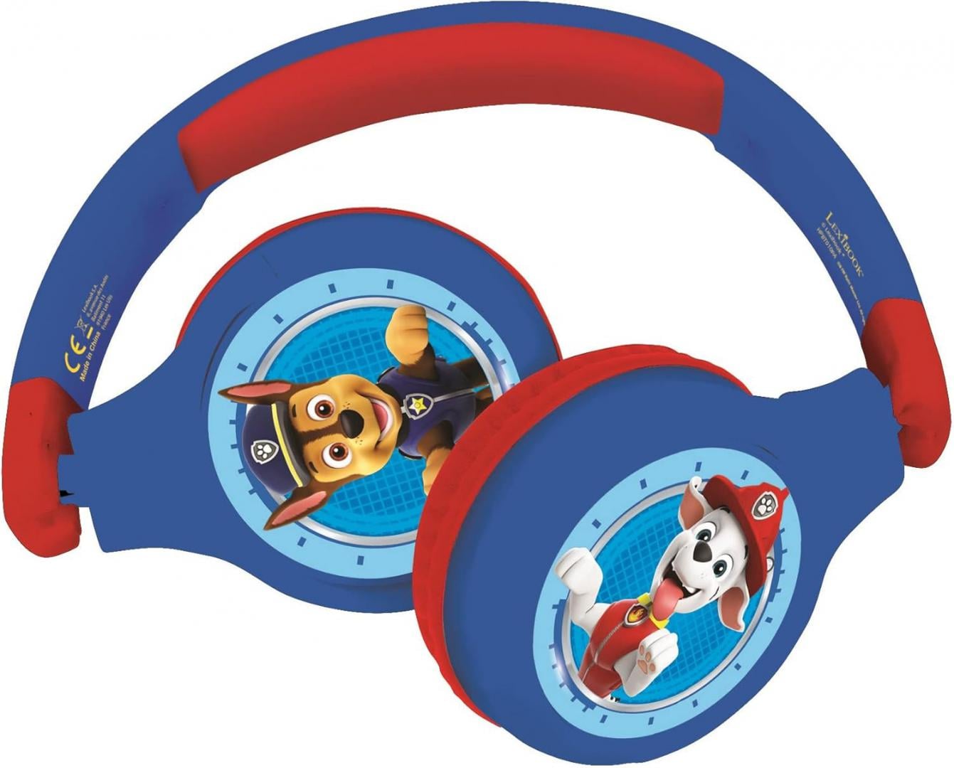Căști Wireless Pliabile LEXIBOOK Paw Patrol HPBT010PA