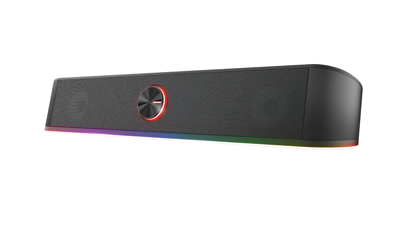 Soundbar TRUST GXT 619 Thorne RGB 12W USB Negru TR-24007