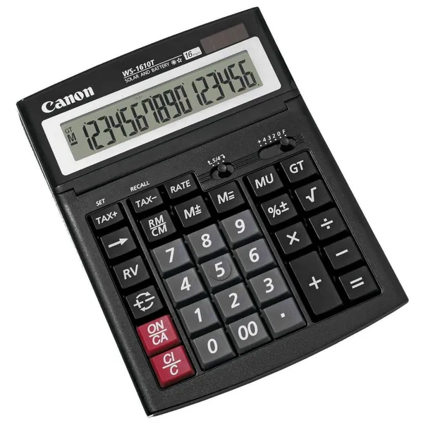 Calculator de birou CANON WS-1610T 16 digiți Negru