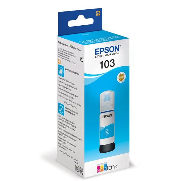 Cartuș cerneală EPSON 103 Cyan 70ml Ecotank