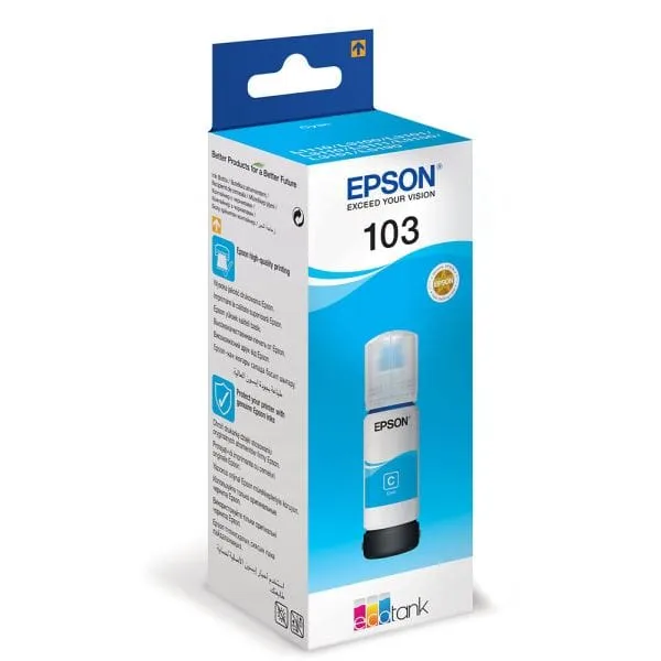 Cartuș cerneală EPSON 103 Cyan 70ml Ecotank
