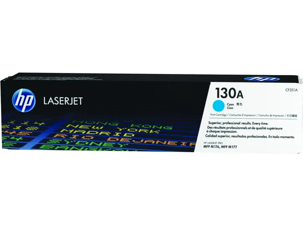 Toner HP CF351A Cyan Original 1000 pagini - imagine 1