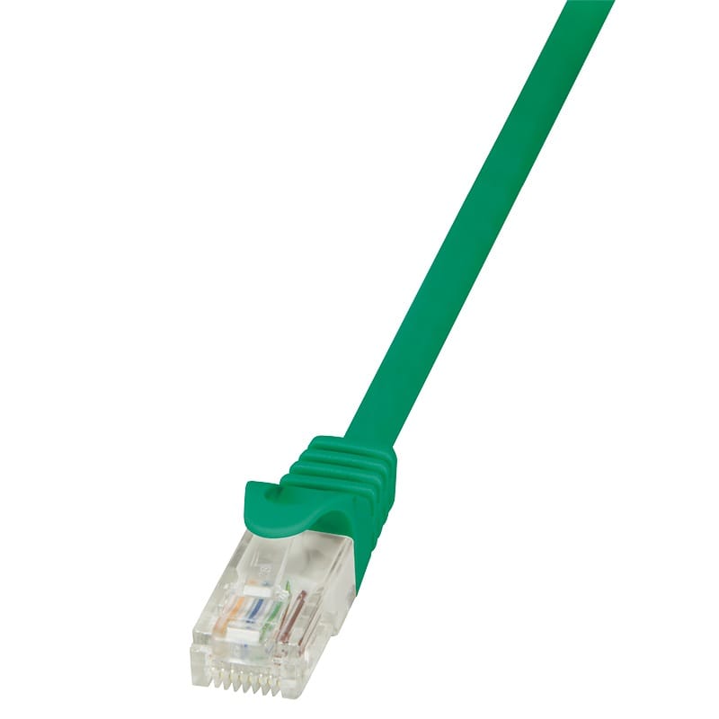 Patch Cord LOGILINK CP1015U Cat5e 0.25m Verde