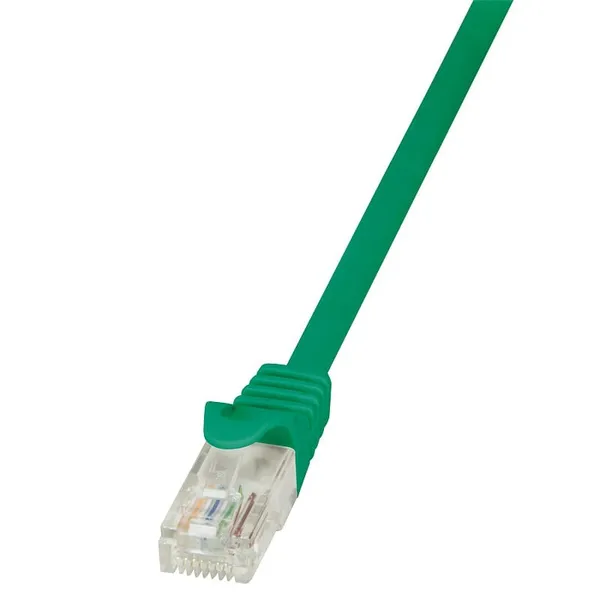 Patch cord LOGILINK CP1015U Cat5e 0.25m Verde