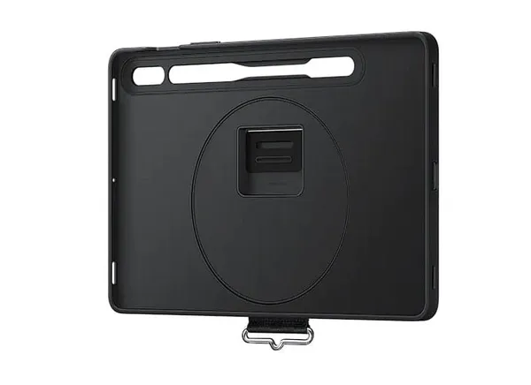 Husă Tableta SAMSUNG Galaxy Tab S8/S7 Strap Cover Negru EF-GX700CBEGWW - imagine 2