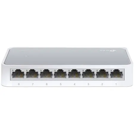 Switch TP-LINK TL-SF1008D 8 porturi 10/100 Mbps - imagine 3