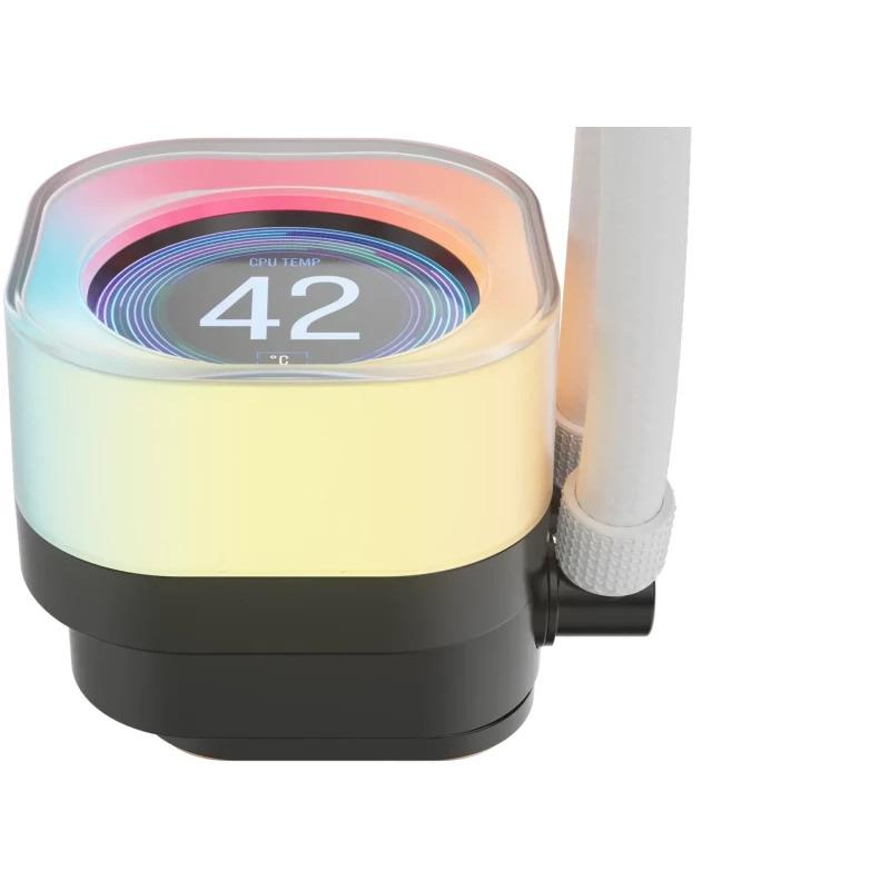 Cooler Procesor CORSAIR iCUE LINK TITAN 240 RX LCD Alb - imagine 3