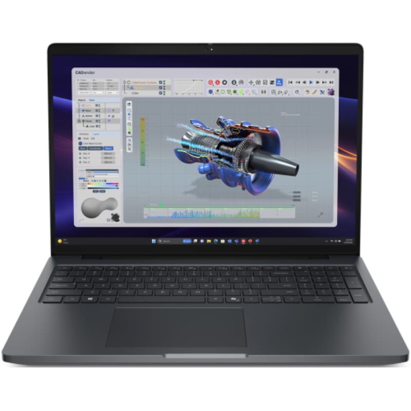 Laptop Business DELL Precision 5 16 PW516261, Intel Core Ultra 7 366H, 32GB, 1TB, RTX PRO 1000