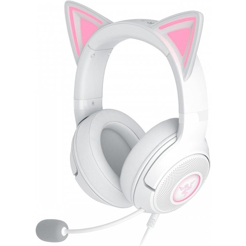 Căști RAZER Kraken Kitty V2 USB-A Alb