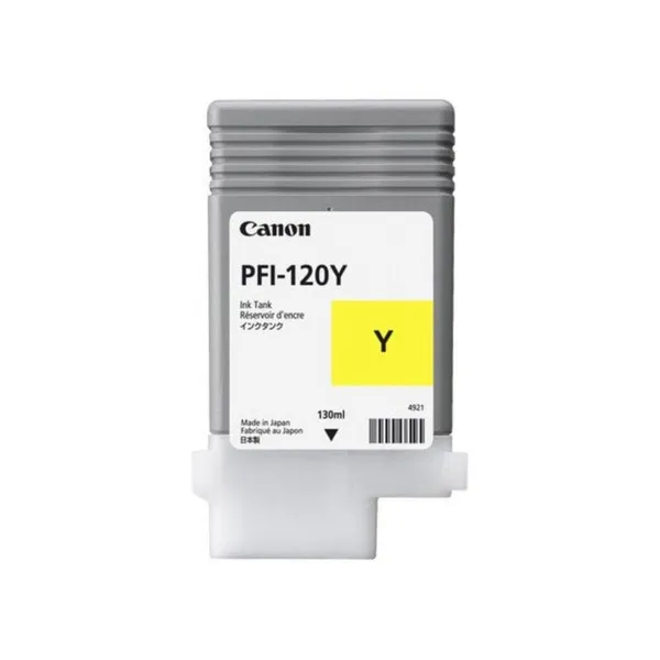 Cartuș Cerneală CANON PFI-120Y Yellow 130ml Original