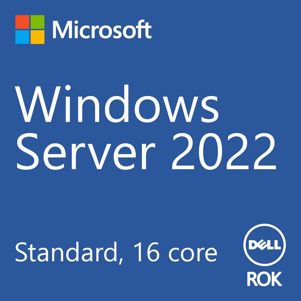 Licență DELL Windows Server 2022 Standard ROK 16 Core 634-BYKR
