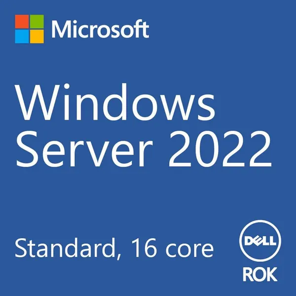 Licență DELL Windows Server 2022 Standard ROK 16 Core 634-BYKR