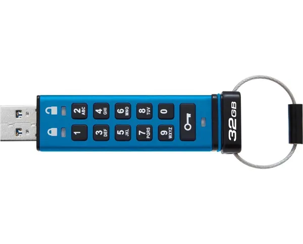 Memorie USB KINGSTON IronKey Keypad 200 32GB IKKP200/32GB - imagine 3