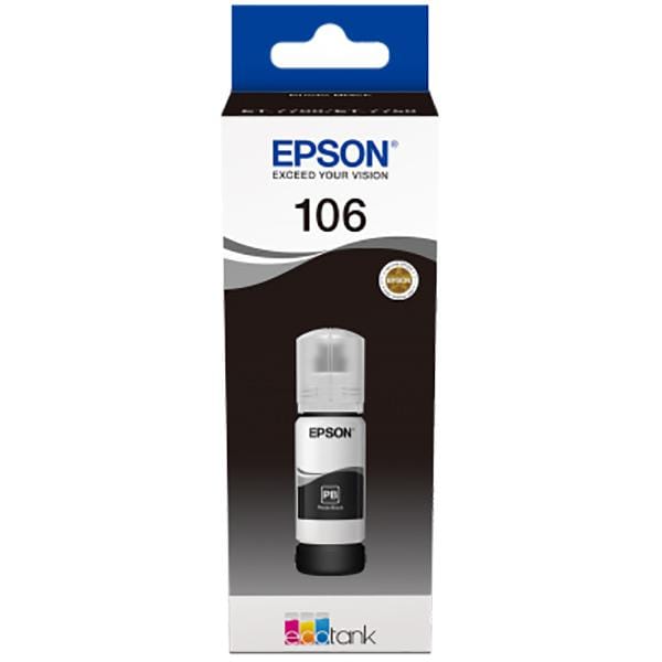 Cartuș Cerneală EPSON 106 EcoTank Black 70ml