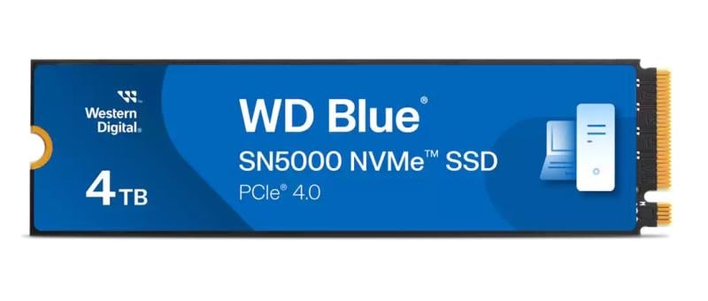 SSD WD Blue SN5000 NVMe 4TB M.2