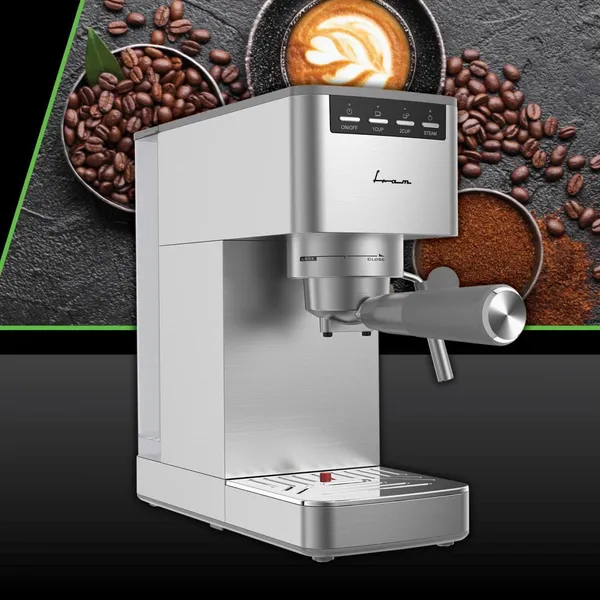 Espressor FRAM FEM-D15SS 15 Bar 1350W Inox - imagine 4