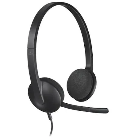 Căști LOGITECH H340 cu fir USB 2.0 Negru 981-000475
