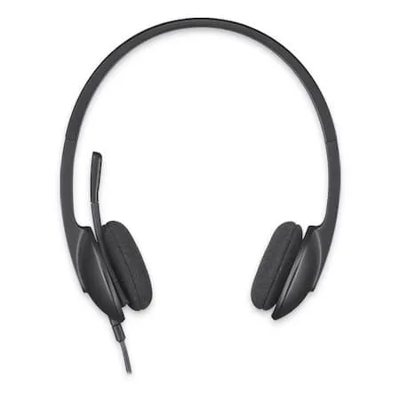 Căști PC LOGITECH H340 cu Fir USB 2.0 Negru 981-000475 - imagine 3