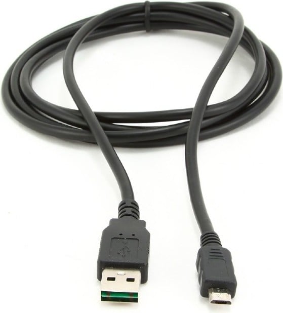 Cablu GEMBIRD USB 2.0 la Micro USB 2.0 1m Negru CC-mUSB2D-1M