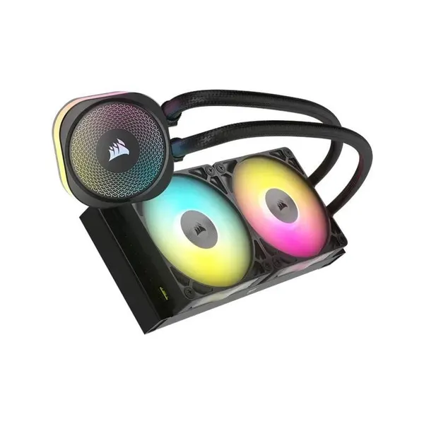 Cooler Procesor CORSAIR iCUE LINK TITAN 240 RX RGB Negru - imagine 2