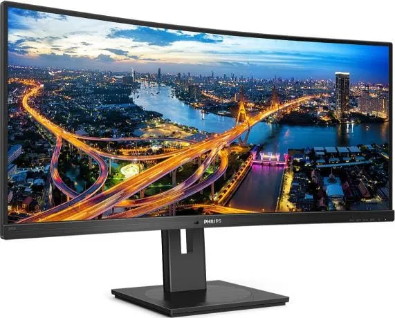 Monitor LED PHILIPS 345B1C 34 inch UWQHD 100Hz Negru - imagine 2