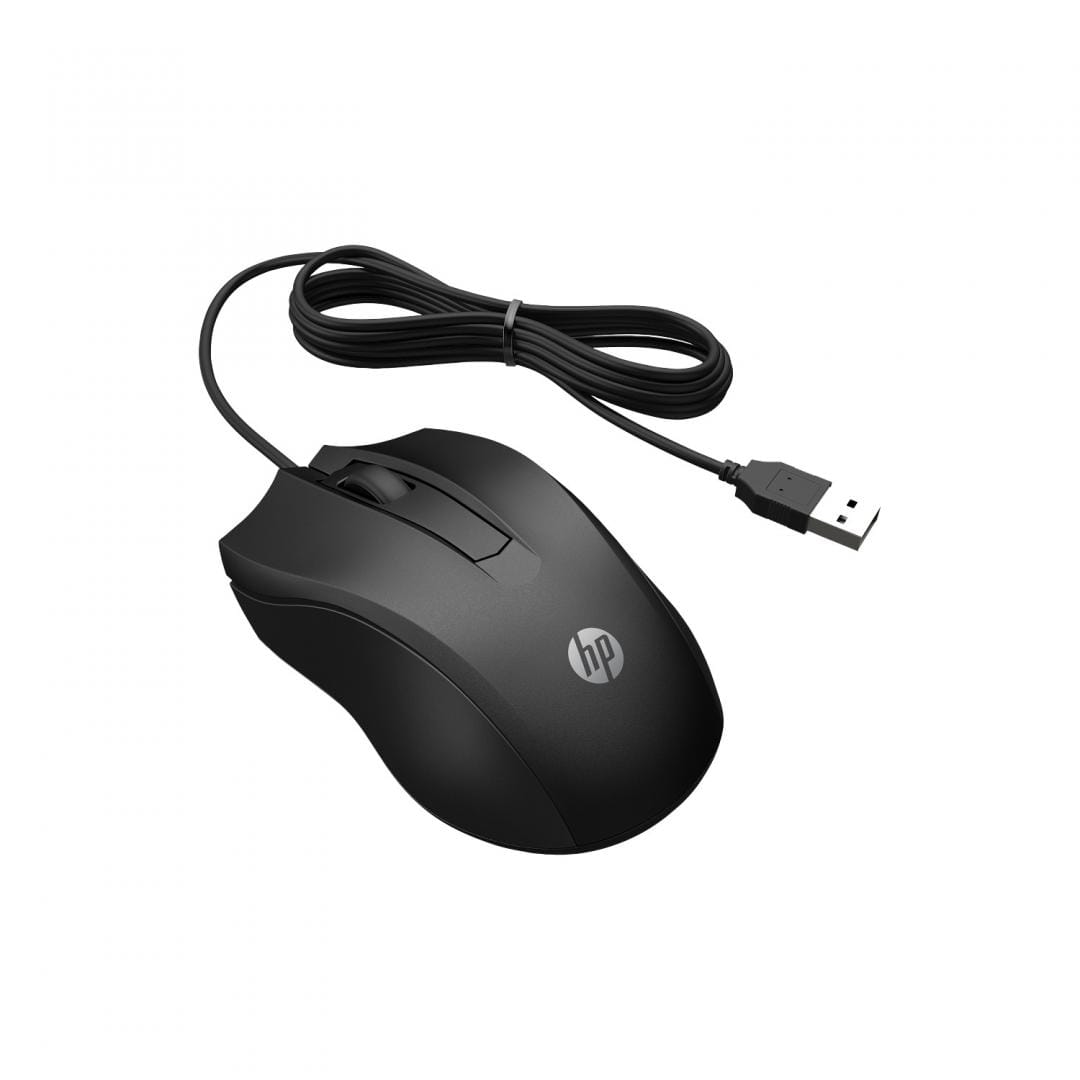 Mouse HP Wired 105 Negru Cu Fir USB 1600 DPI